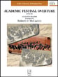 Academic Festival Overture Orchestra sheet music cover